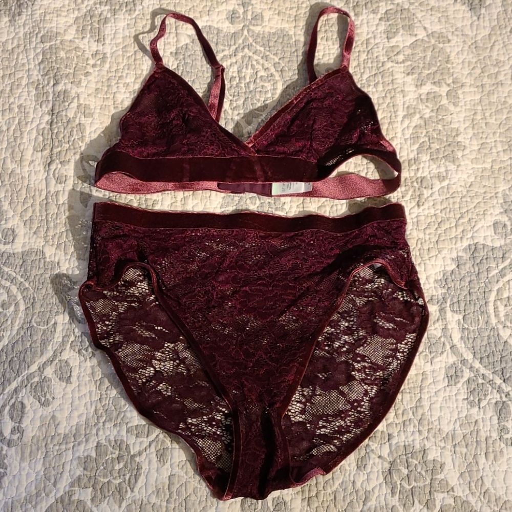 Shimera bralette & panty set
